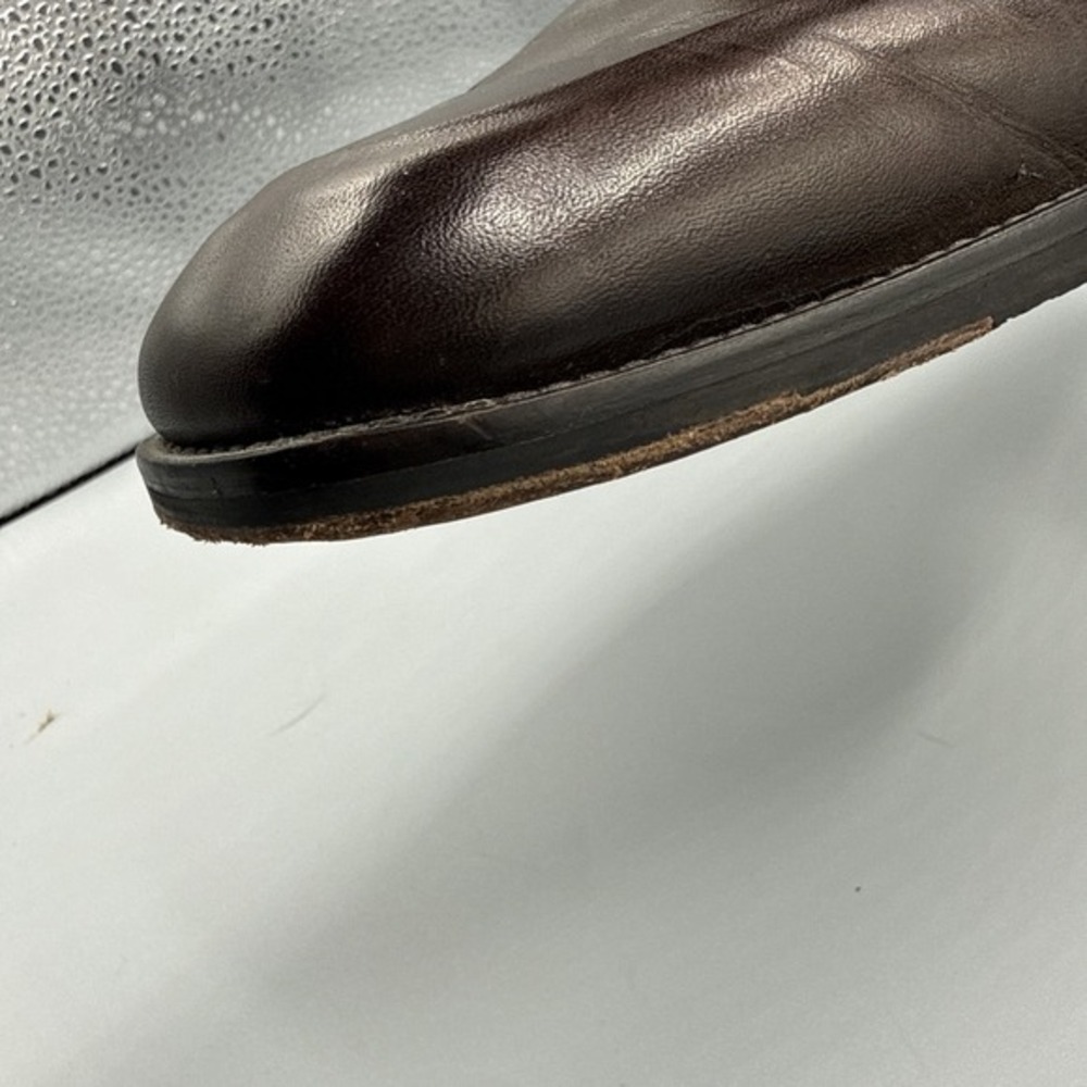 Banana Republic Men's Brown Leather Slip On Loafer Size 12‎ - Picture 12 of 13